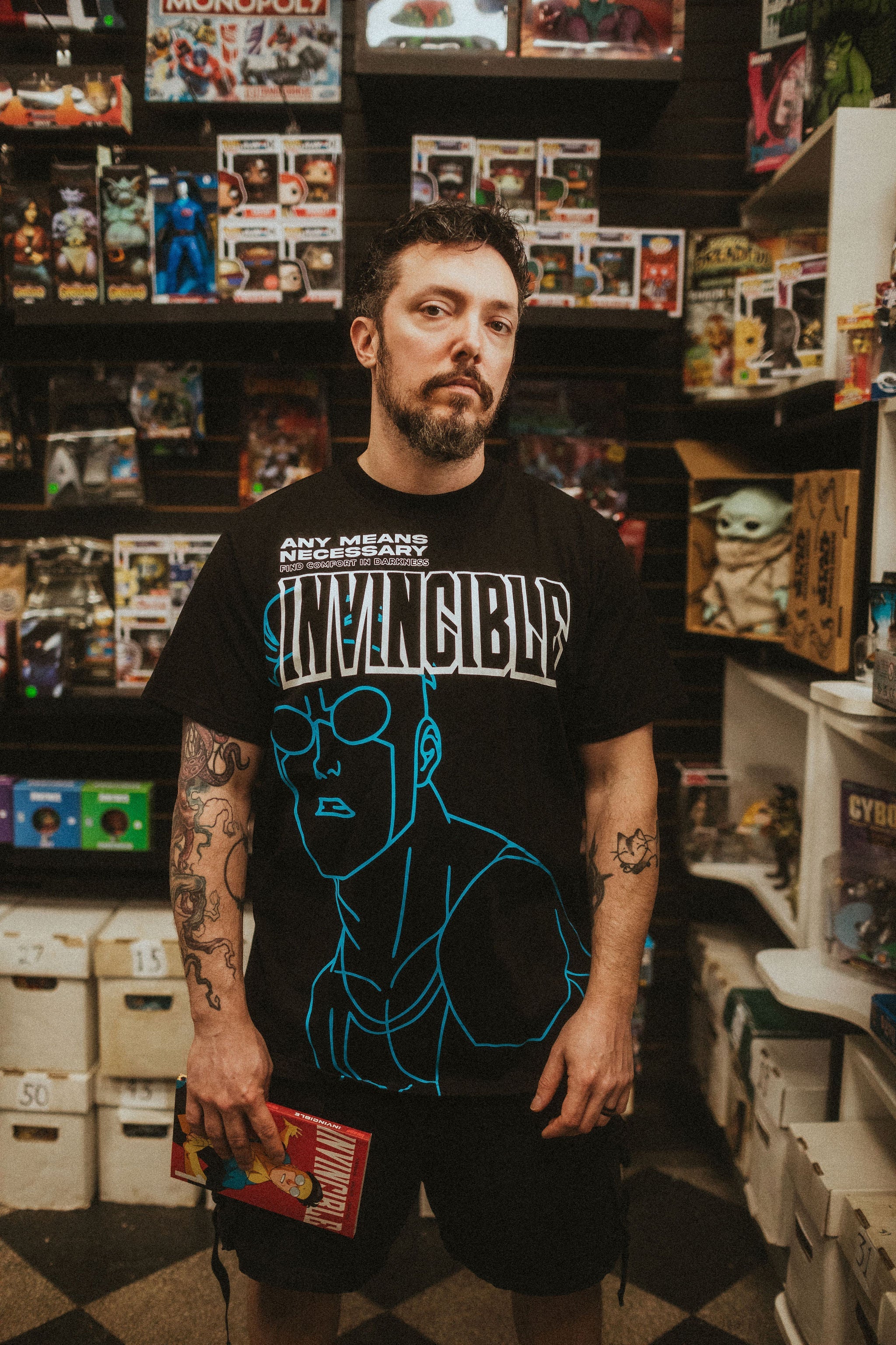 Line Art Series T-Shirt • Invincible