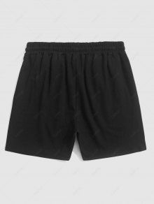 Skull Flame Sweat Shorts