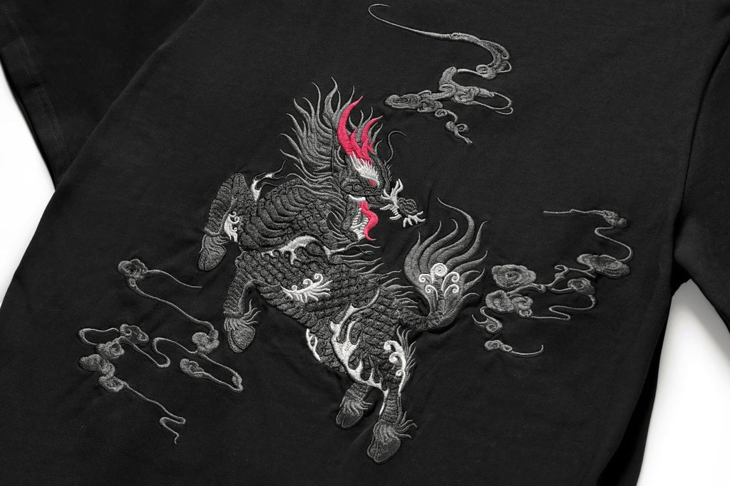 Kirin Embroidered Tee