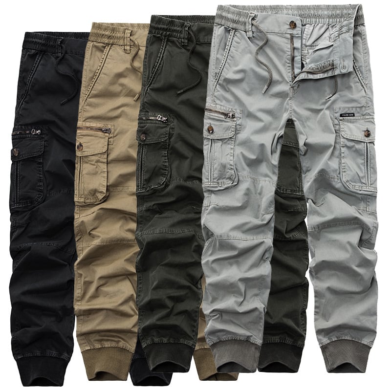 Elastic Flex Cargo Pants