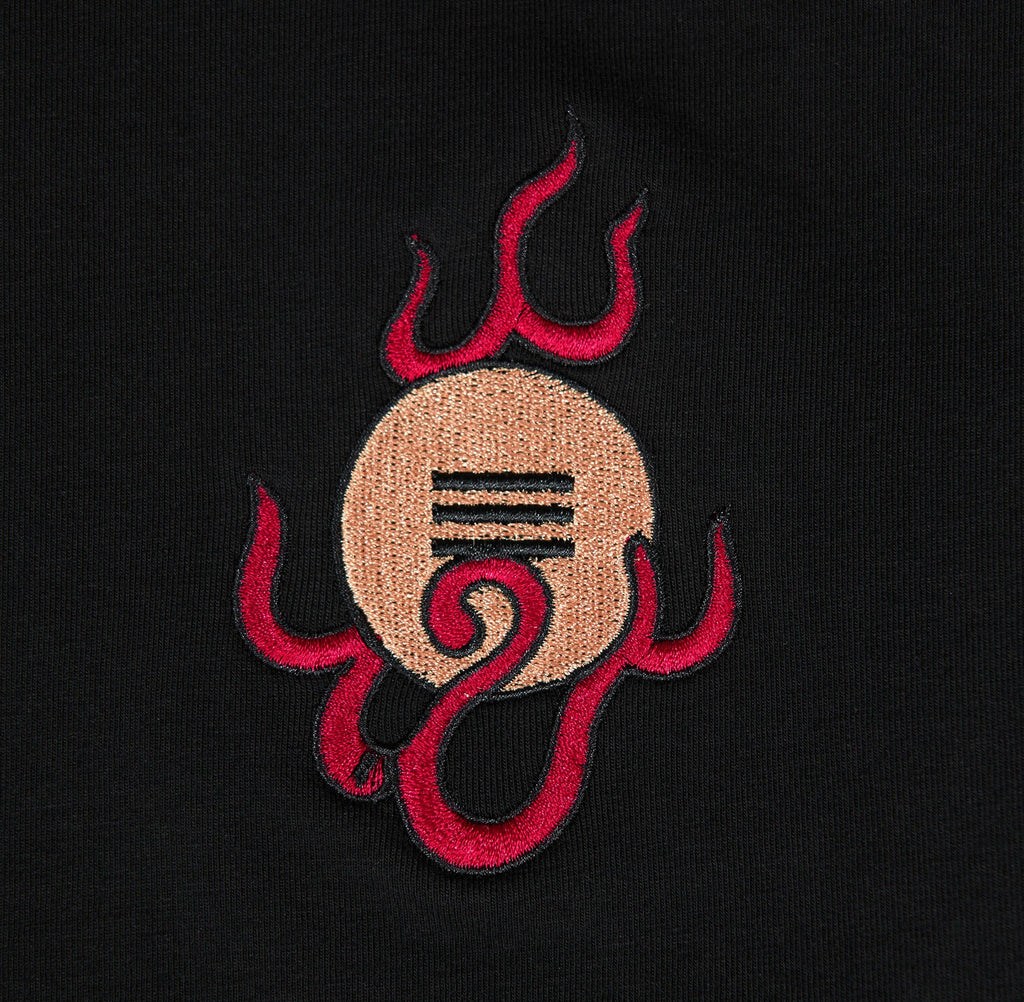 Green Dragon Embroidery Hoodie