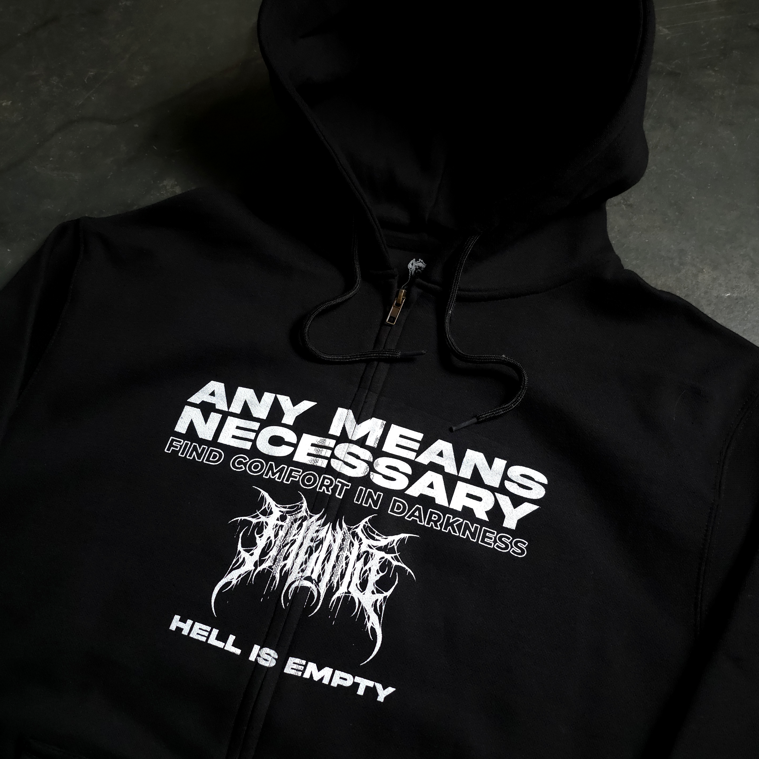 Hell is Empty Zip Up Jacket