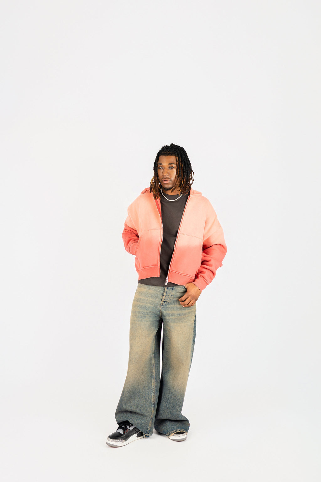 Weathered Zip Up