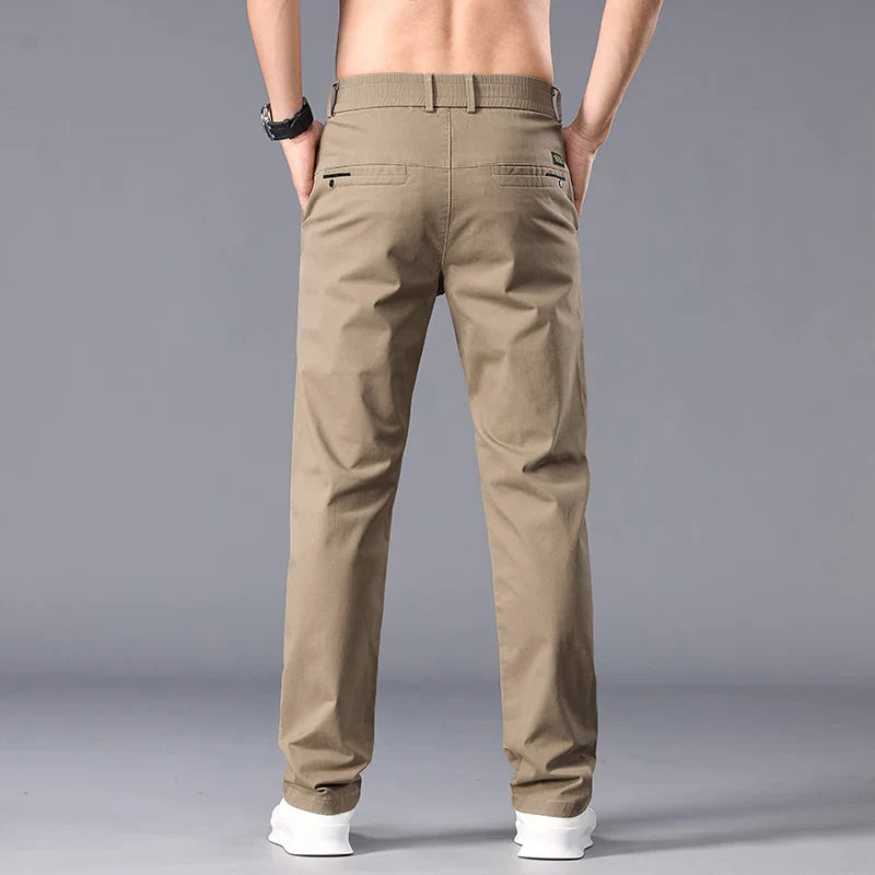 Men Straight Fit Autumn Pants