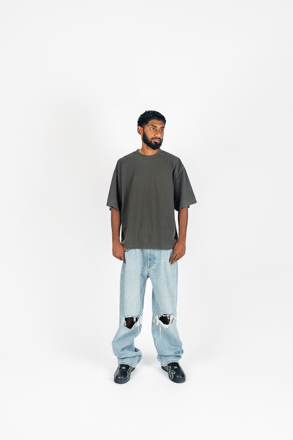 Garment Dye Drop T-Shirt Shirt