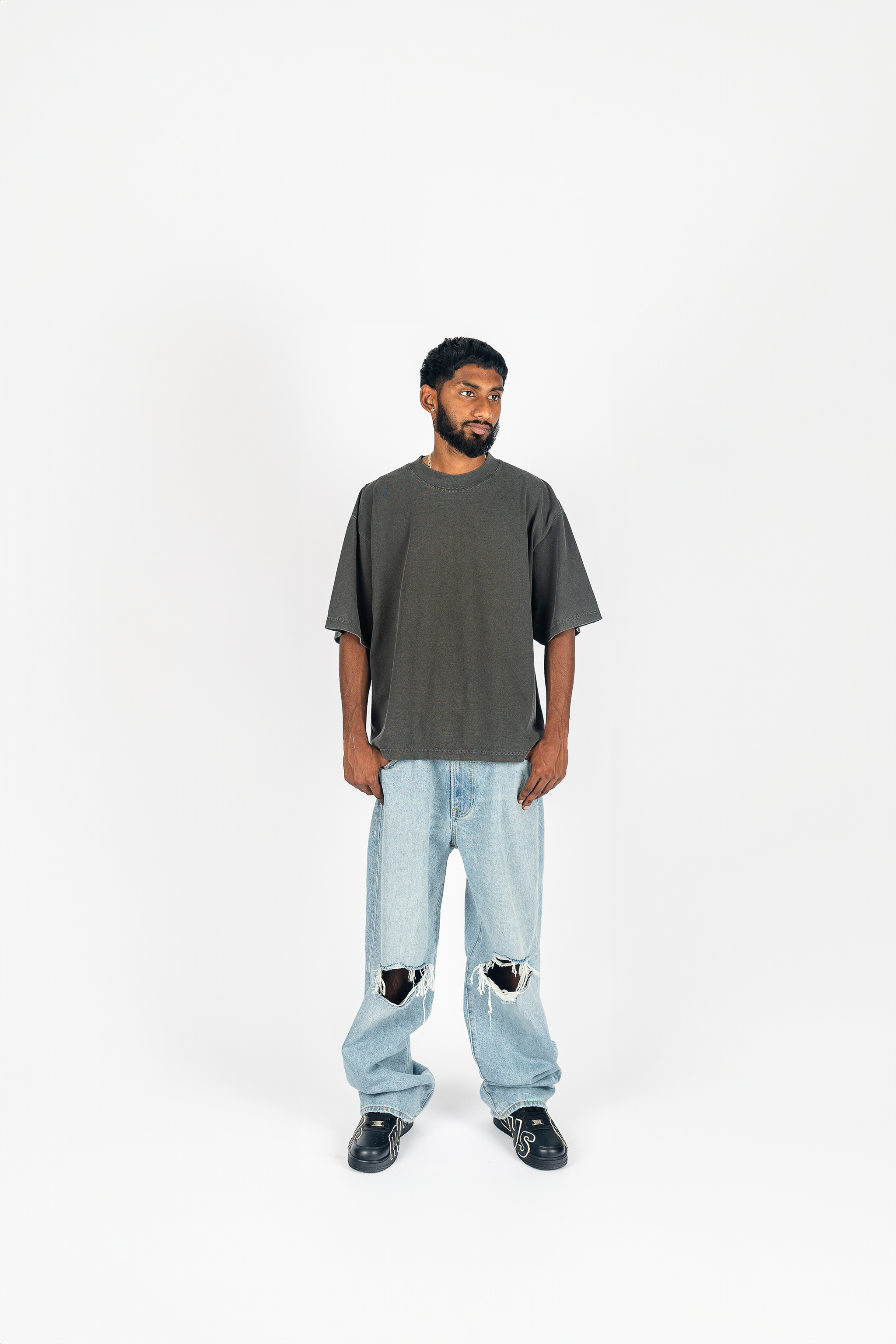 Garment Dye Drop T-Shirt Shirt