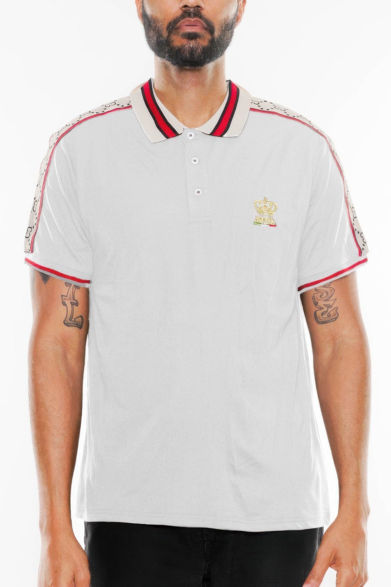 Couture Polo Button Down Shirt