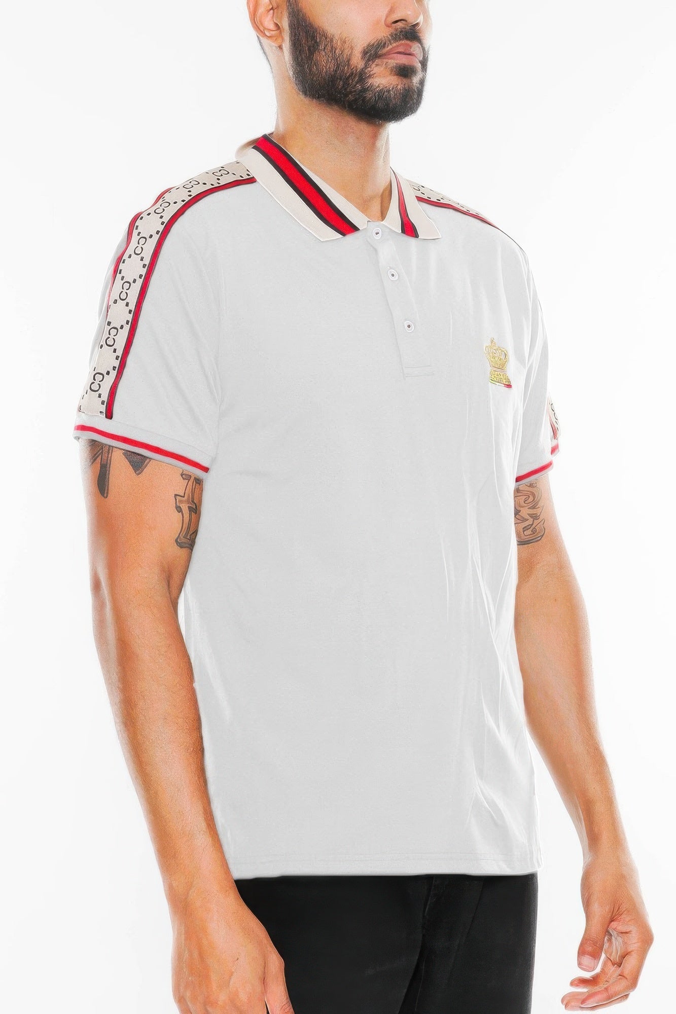 Couture Polo Button Down Shirt