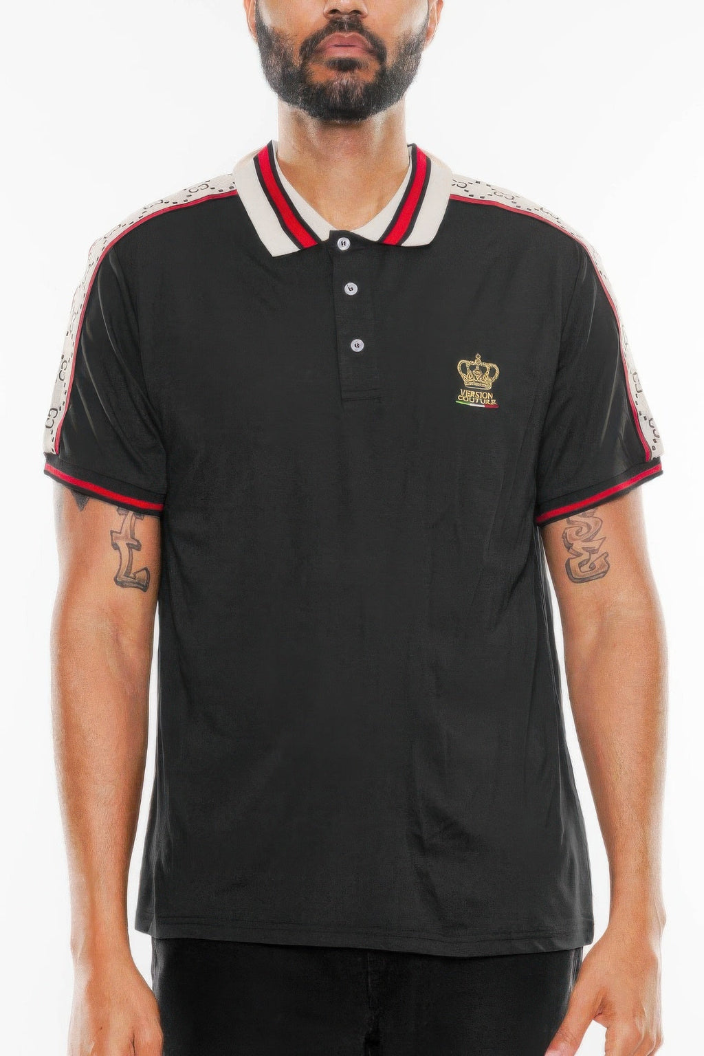 Couture Polo Button Down Shirt