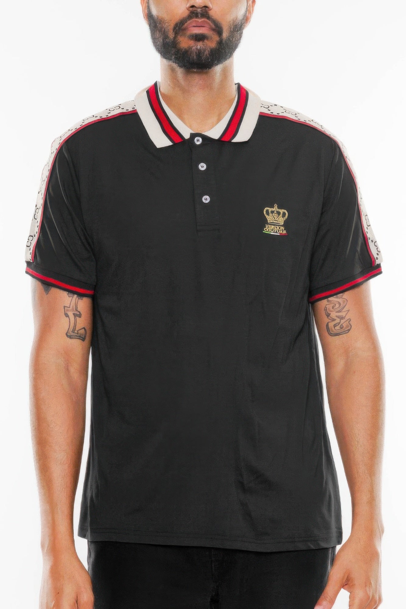 Couture Polo Button Down Shirt